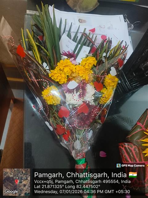 Flower decoration competition ( Bouquet making)-Chaitanya Science and Arts College